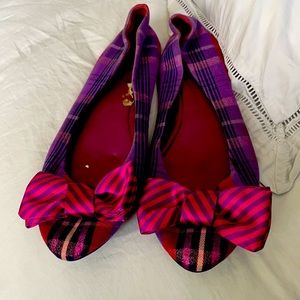 Coach pink flats size 11